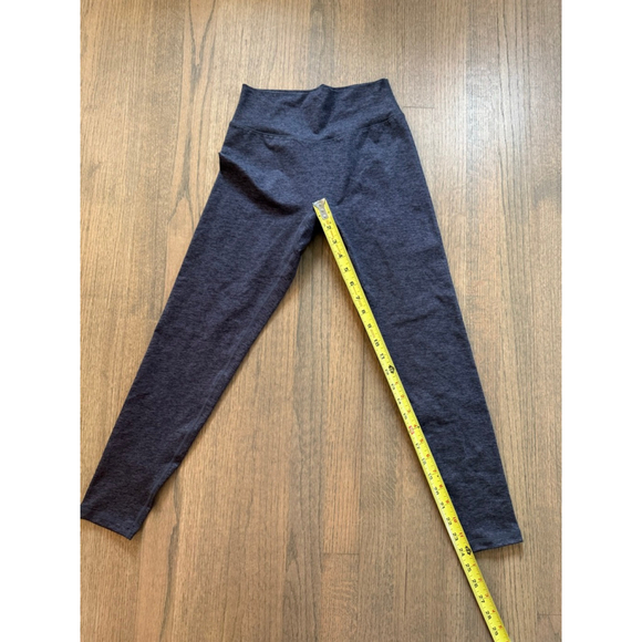 Buffbunny Collection Heathered Gray/Black Leggings-Size Medium - Picture 7 of 7